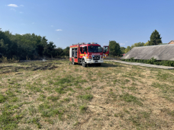 A hétvége folyamán a tűzesetek nagy része szabadtéren történt.