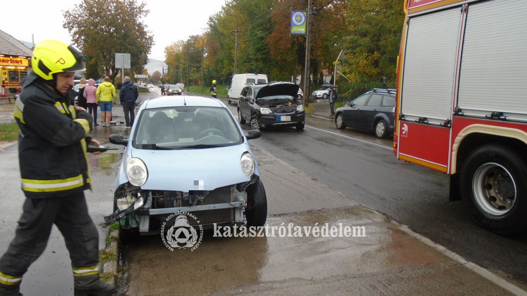a baleset helyszíne