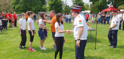 A verseny lezárásaként a csapatok az eredményhirdetésen vehették át az érmeket, kupákat, okleveleket.
