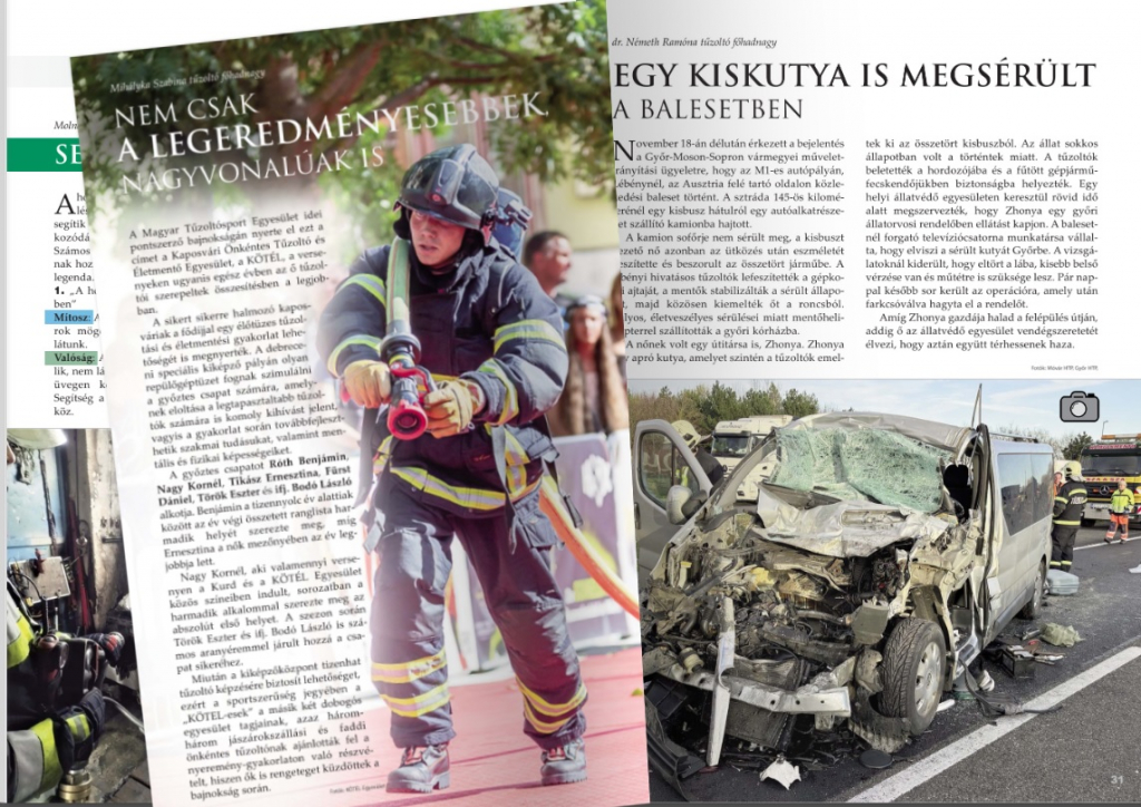 Megjelent a Katasztrófavédelem 118. elektronikus lapszáma