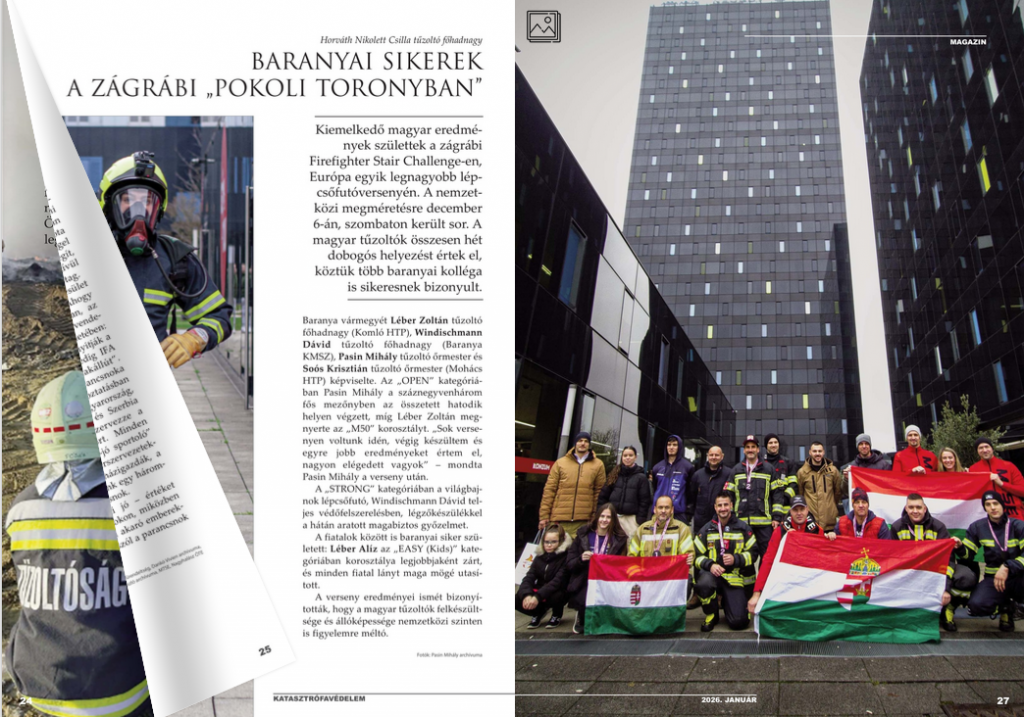 Megjelent a Katasztrófavédelem 119. elektronikus lapszáma