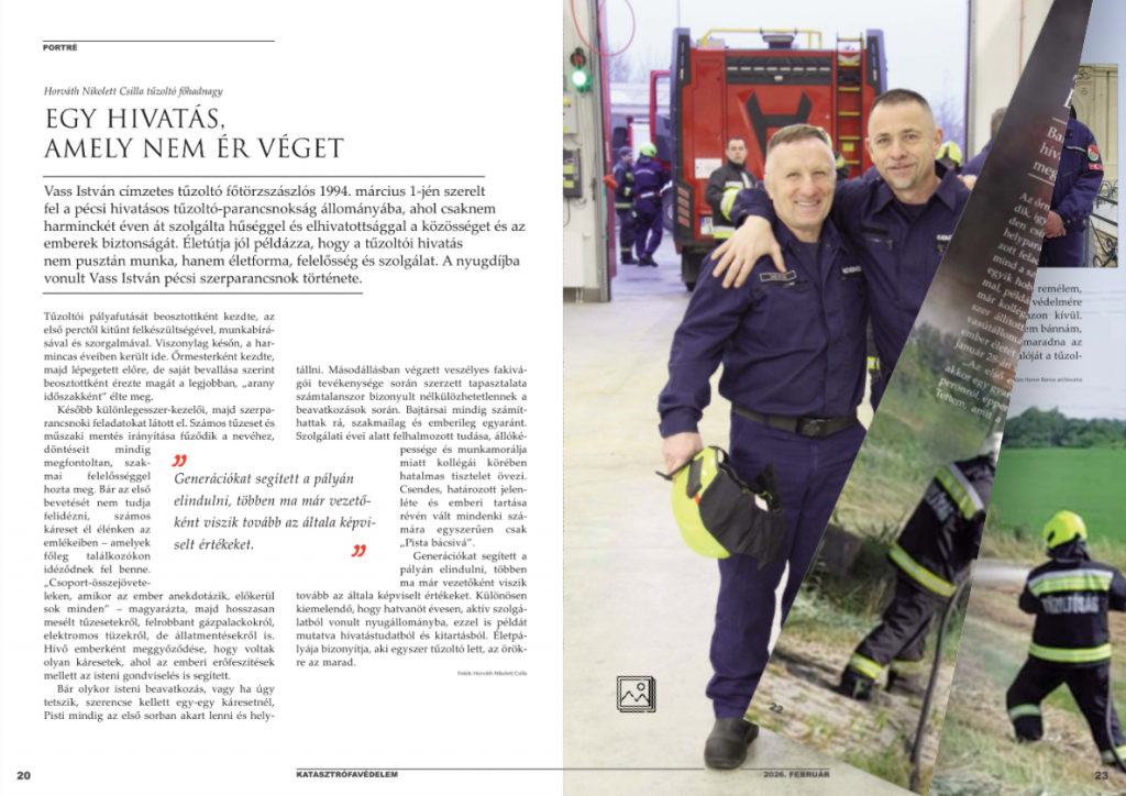 Megjelent a Katasztrófavédelem 120. elektronikus lapszáma