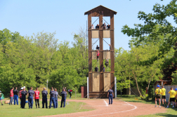 Sportpályán bizonyítottak tűzoltóink
