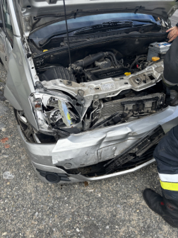 Pécsen, az Ady Endre utcában volt közlekedési baleset a hétvégén.