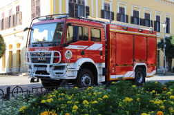 Új gépjárműfecskendő erősíti a szigetvári tűzoltóságot