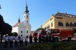 Új gépjárműfecskendő erősíti a szigetvári tűzoltóságot