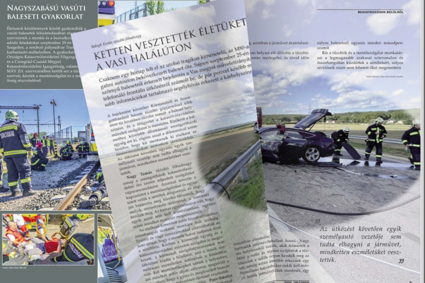 Megjelent a Katasztrófavédelem 124. elektronikus lapszáma