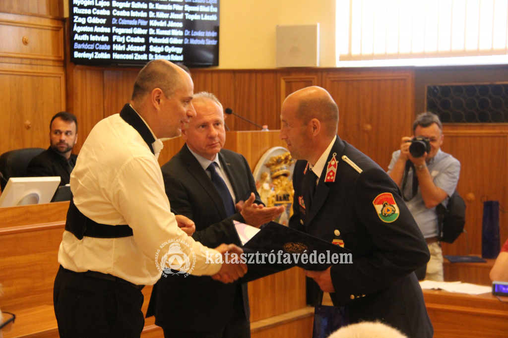 Dr. Lovász István, Péterffy Attila és Vicze Szabolcs